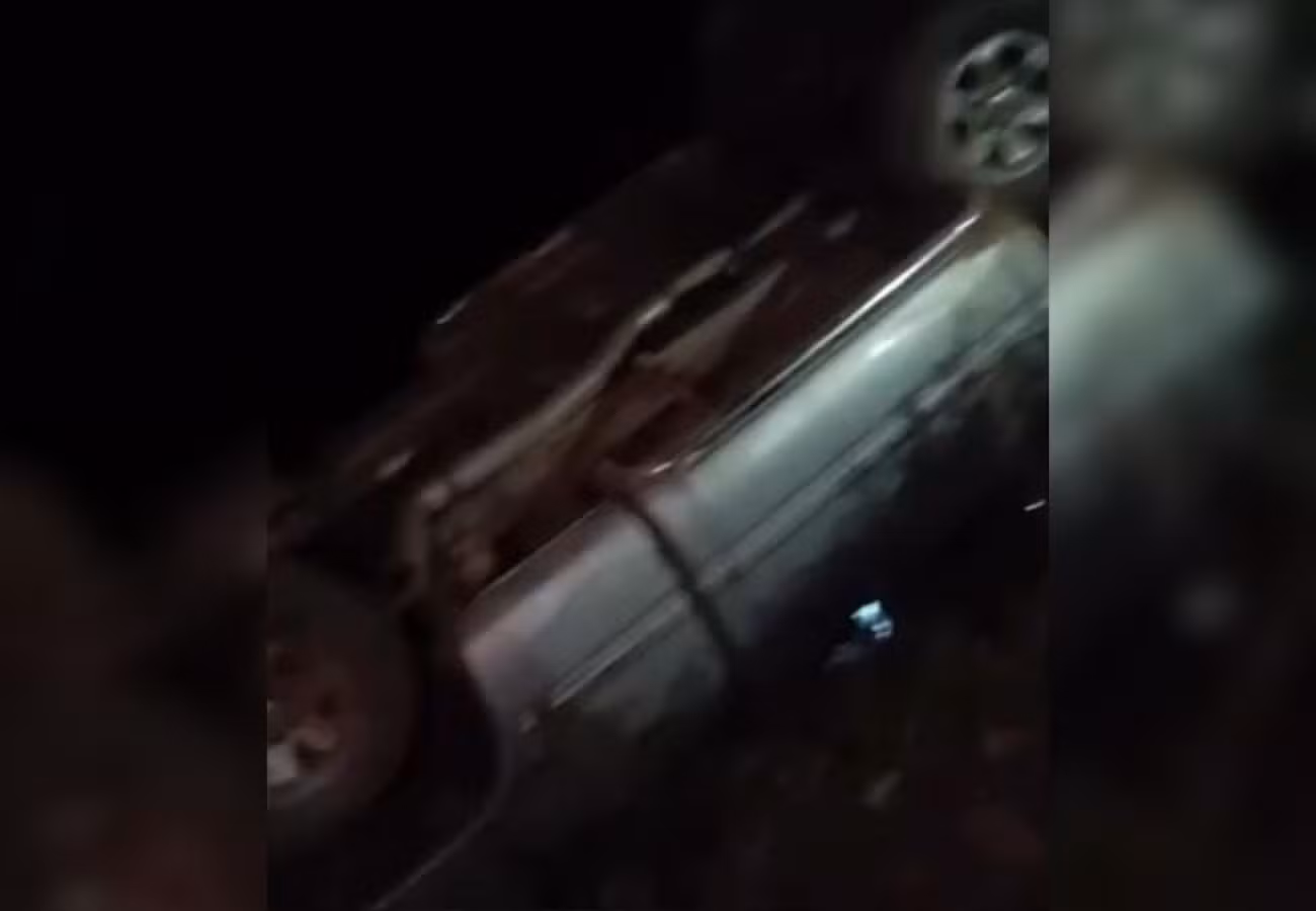 Jovem de 17 anos morre após caminhonete cair de ponte em zona rural do Tocantins