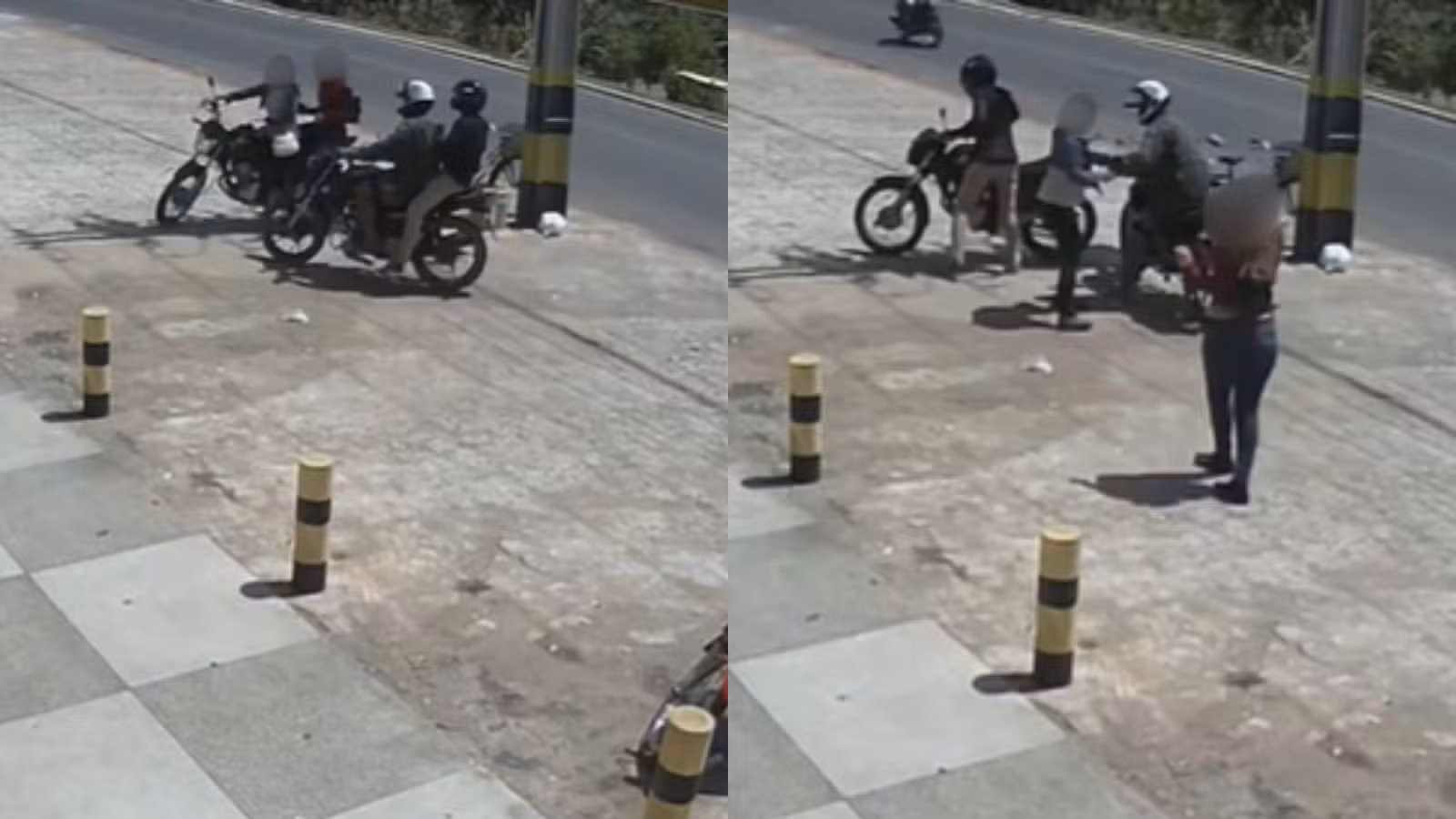 VÍDEO: Dupla assalta duas mulheres e rouba motocicleta no PI; polícia faz buscas