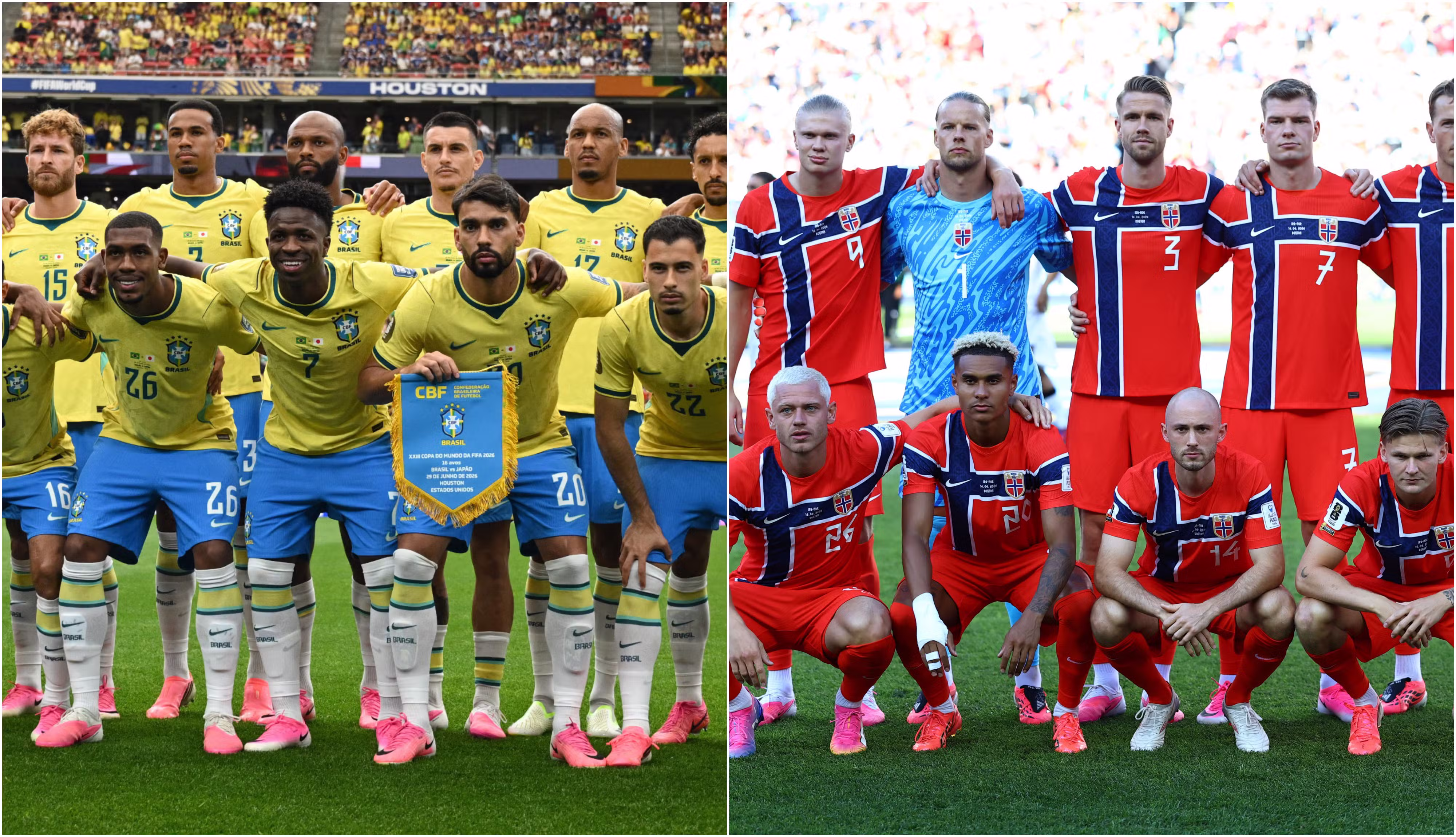 Brasil x Noruega: qual é a seleção mais valiosa da partida deste domingo? Veja o top 10