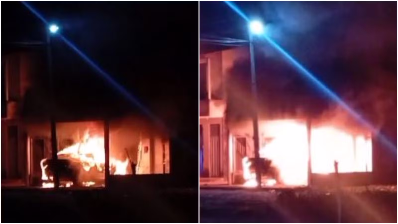 Preso por morte de universitária tem casa incendiada e atingida por tiros no Ceará; vídeo