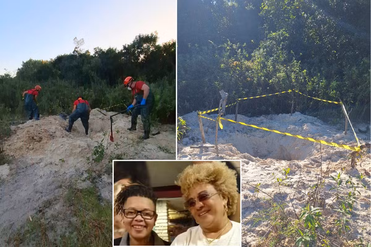 Mulher achada em cova junto com namorada levou tiro e teve hemorragia aguda, aponta laudo