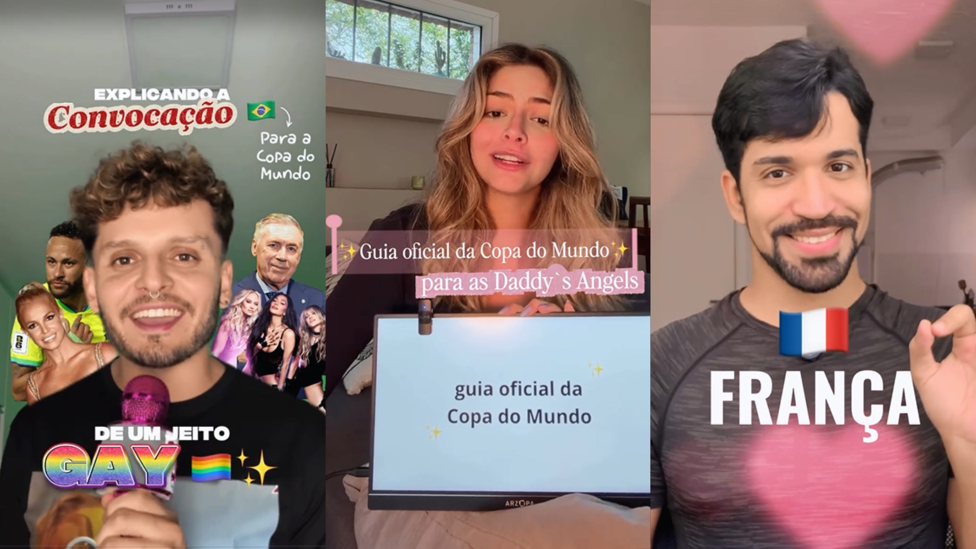 Futebol e cultura pop: influencers explicam o esporte para leigos