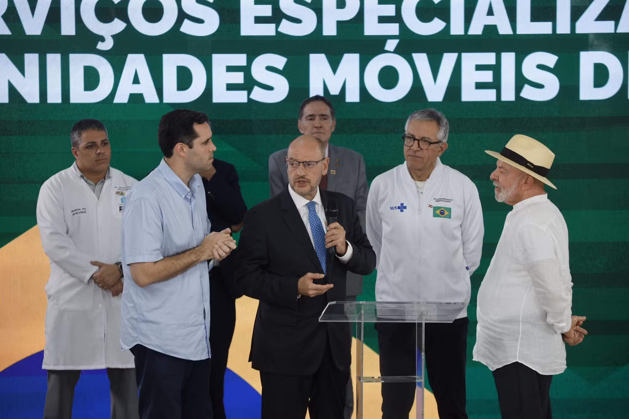 Durante visita de Lula, Ricardo Couto anuncia apoio da União para ampliar atendimento no Hospital Pedro Ernesto