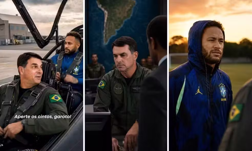 Oficialmente, Neymar não autorizou vídeo de IA publicado por Flávio após fala de Lula sobre 'home office'