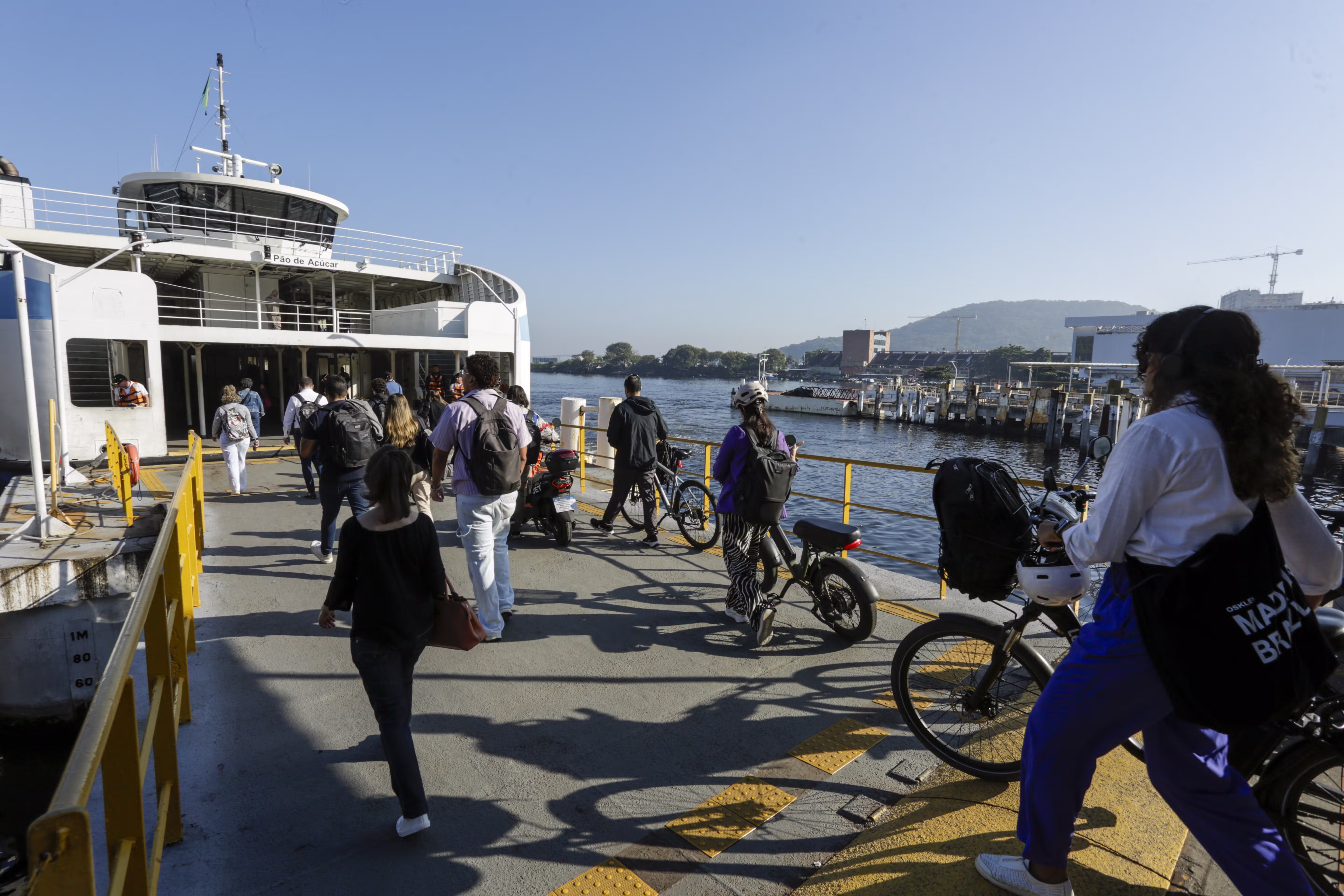 Novas regras para o transporte de bicicletas nas barcas; ciclomotores e autopropelidos serão proibidos
