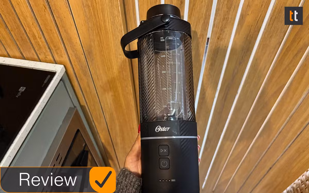 Liquidificador portátil Oster Blender Go Max é potente e prático; testamos