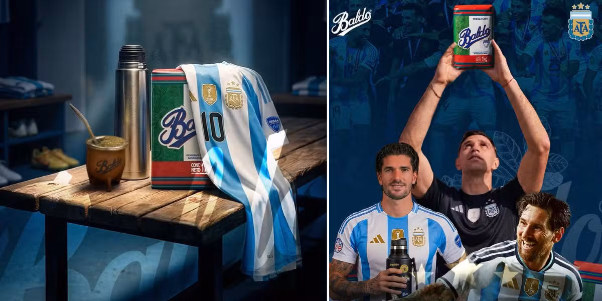 A empresa brasileira que patrocina a Argentina na Copa do Mundo 2026