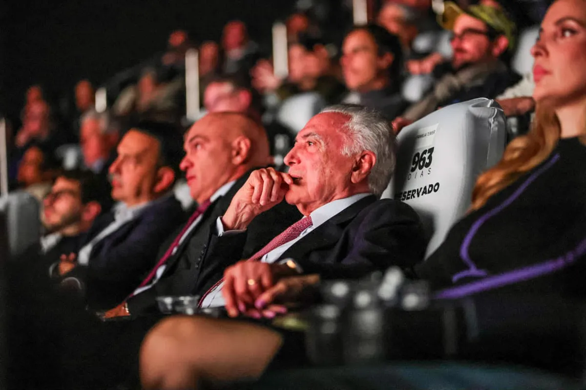 Não teve dinheiro público nem do Master, diz Temer sobre filme que retrata seu governo