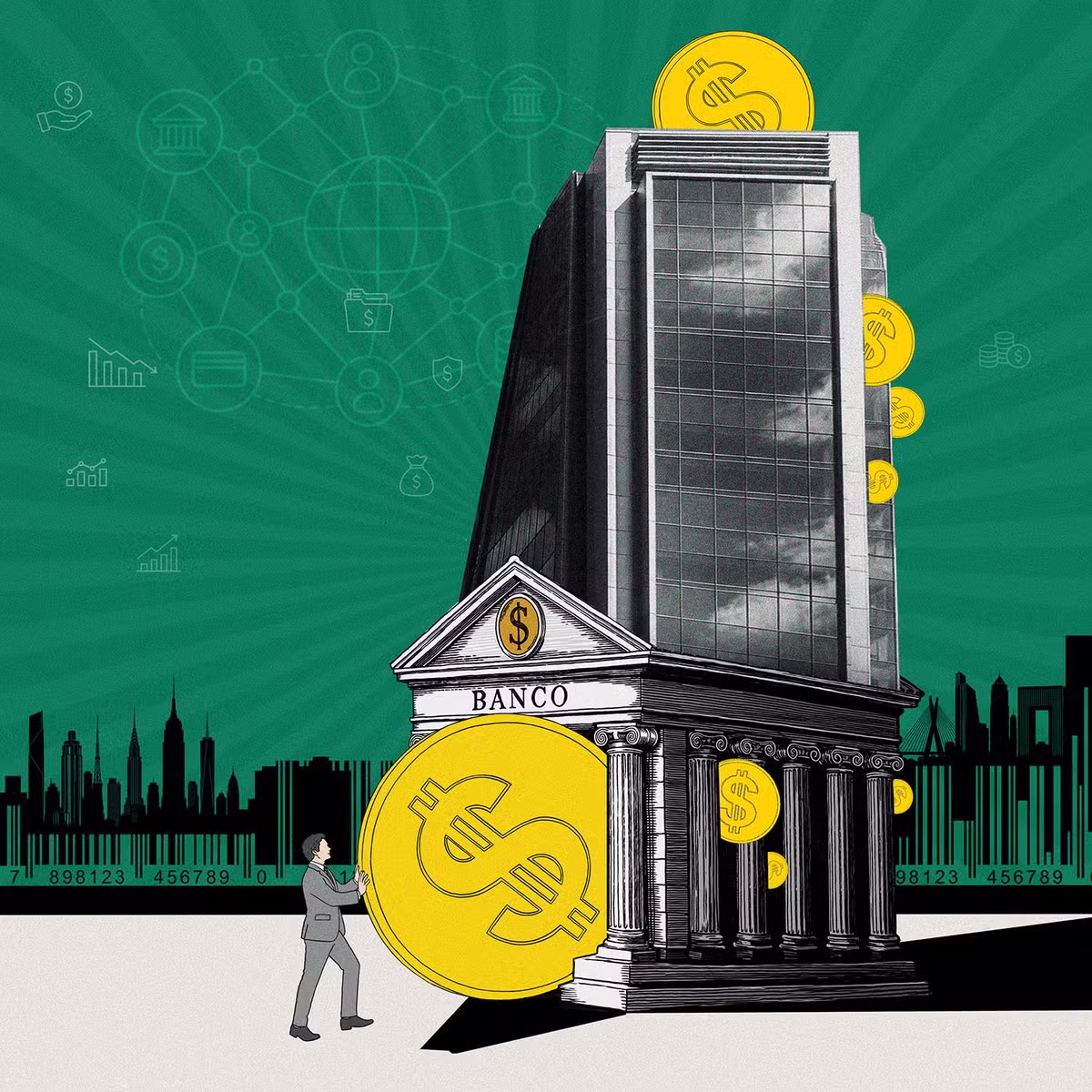 Valor 1000: Bancos enfrentam crédito mais caro e inadimplência elevada