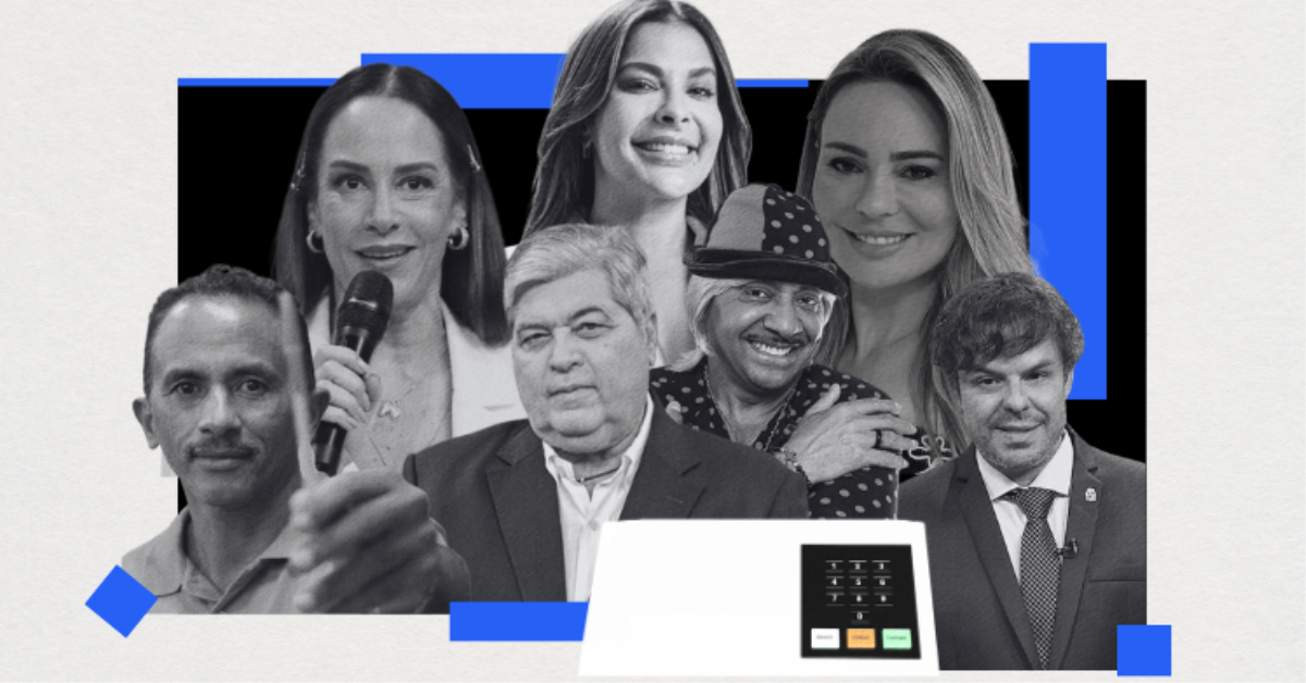 Das telas ao Plenário: Veja famosos que pretendem disputar as eleições
