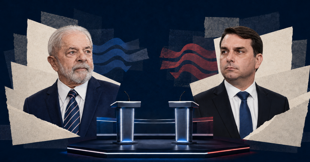 Ausentes, Lula e Flávio são citados 73 vezes em debate da Band