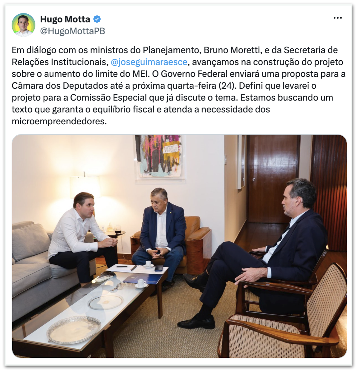 Governo e Câmara avaliam criar grupo para discutir Simples Nacional