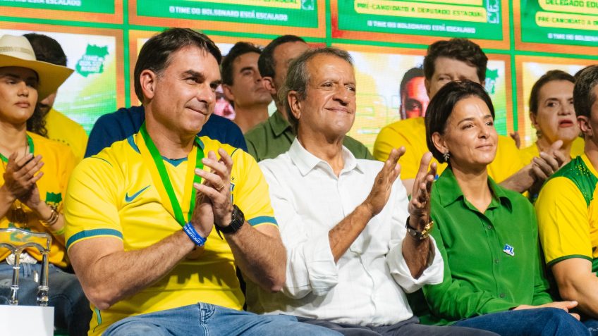 Valdemar defende Flávio e diz que Bolsonaro o escolheu
