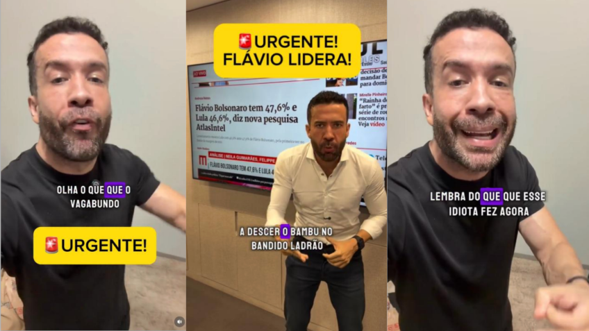 Flávio Bolsonaro apresenta queixa