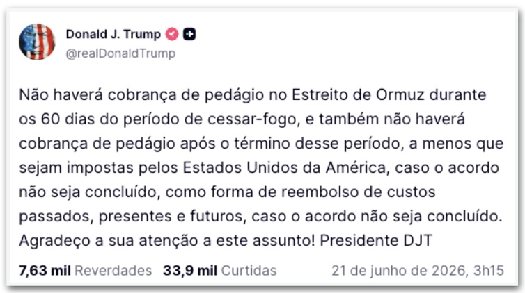 EUA e Irã se reúnem na Suíça para negociar fim da guerra