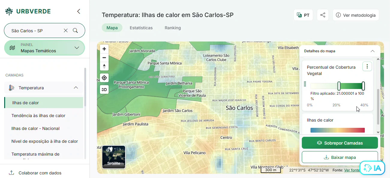 IA da USP permite explorar mapas e investigar desigualdades urbanas