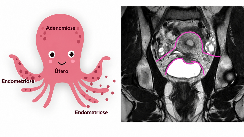 Teoria do Polvo ajuda a explicar dores causadas pela endometriose