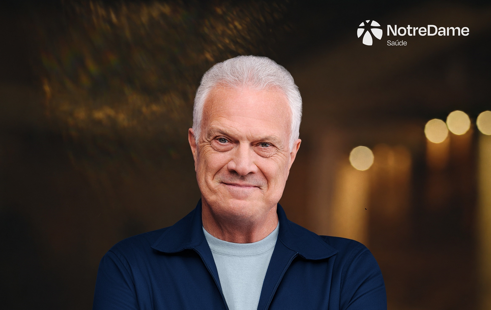 NotreDame estreia campanha com Pedro Bial e propõe um novo jeito de pensar sobre saúde