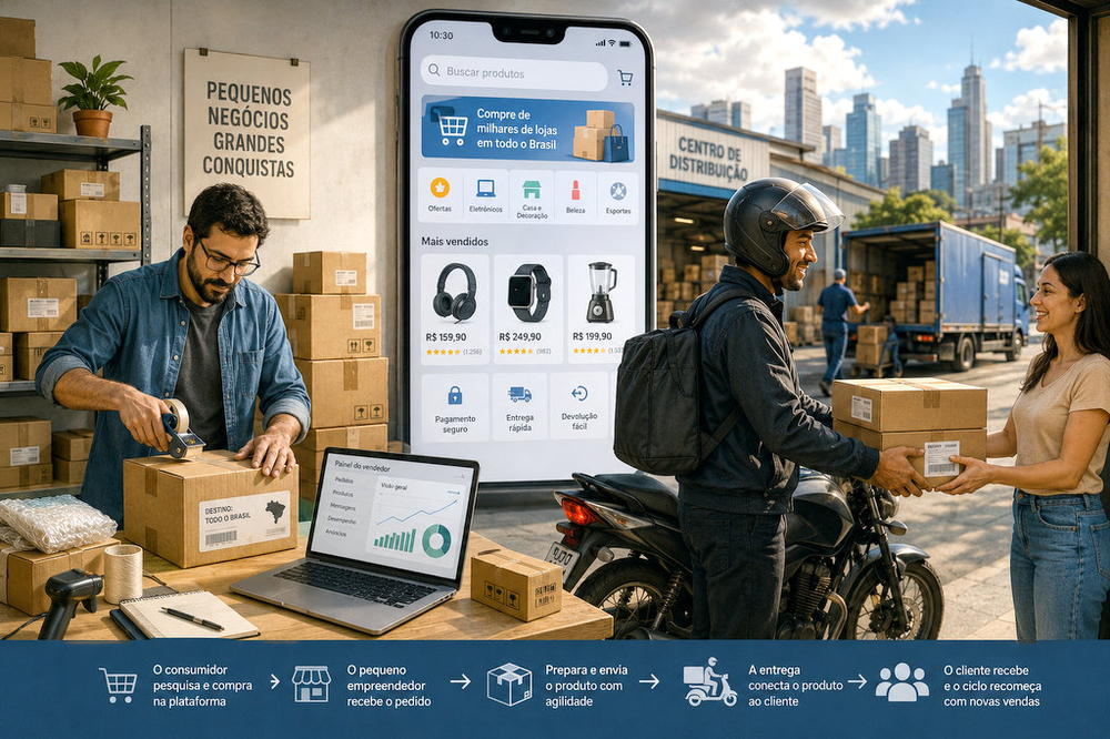 Maiores marketplaces do Brasil: quem lidera em 2026