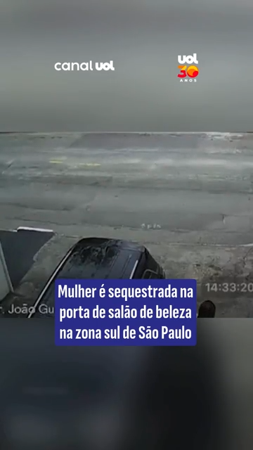 Mulher é sequestrada na porta de salão de beleza na zona sul de São Paulo