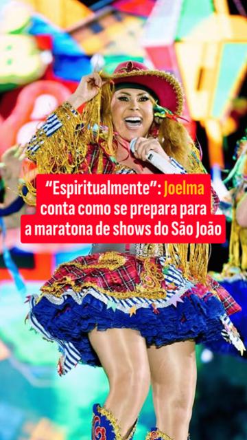 'Tantos anos depois, achei que ia estar aposentada', diz Joelma sobre renovação de público no São João