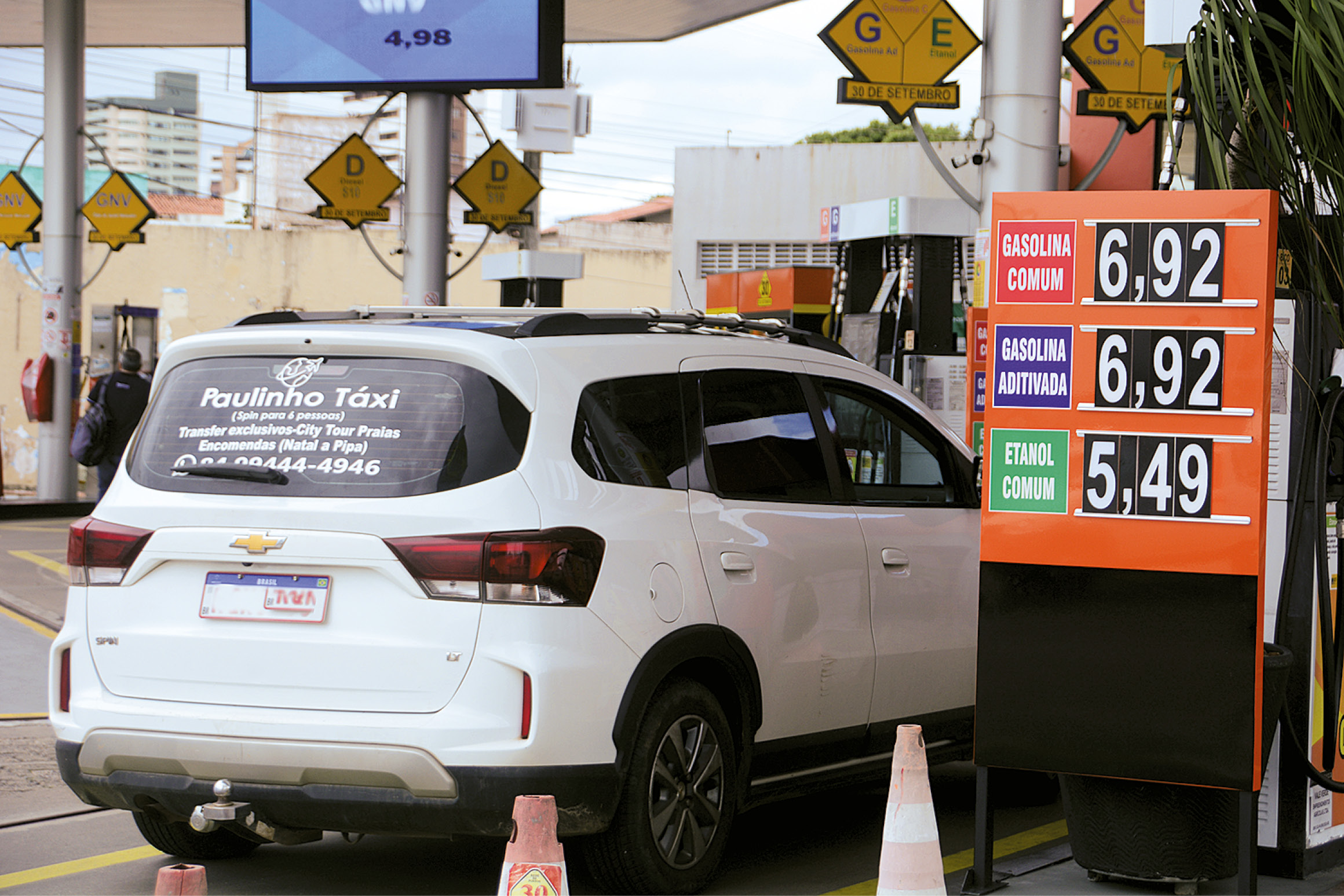 RN tem quarto maior preço médio da gasolina do Nordeste