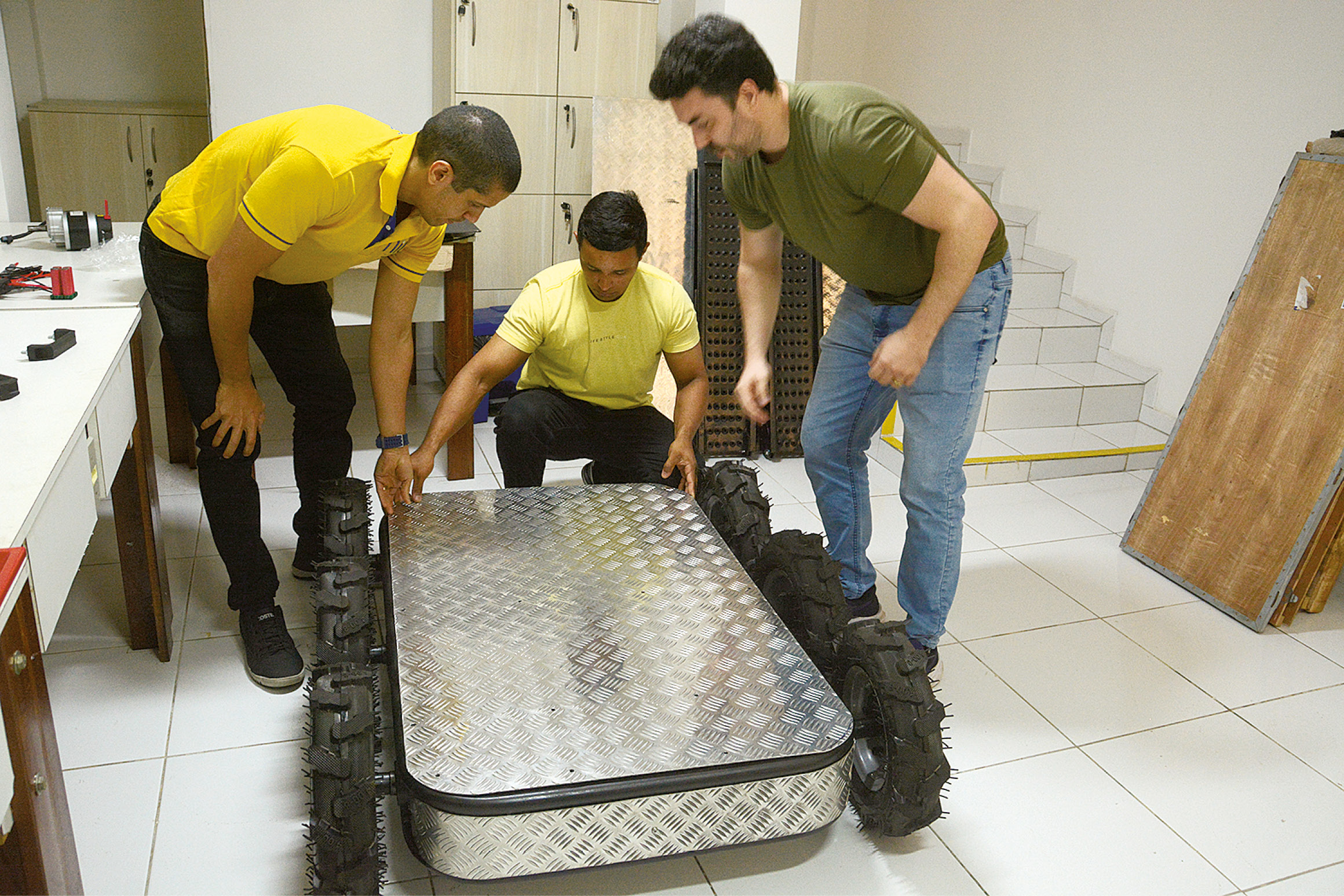 Projeto potiguar quer levar cadeirantes a?