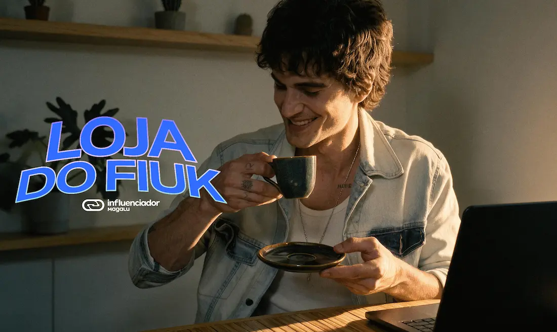 Do meme à lojinha: Magalu transforma Fiuk em influenciador da marca