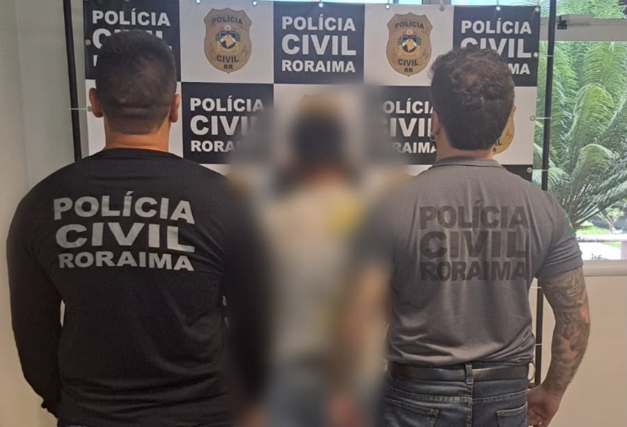 Guianense investigado por estupro e violência doméstica é preso em Roraima