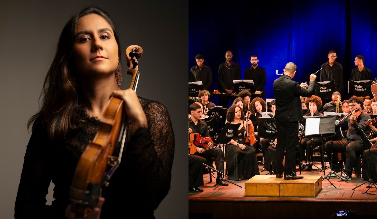 Violinista da Orquestra Sinfônica Brasileira se apresenta de graça em Vitória; veja como retirar ingressos