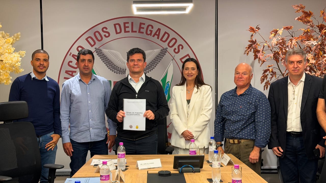 Sergio Moro defende segurança pública e combate à corrupção