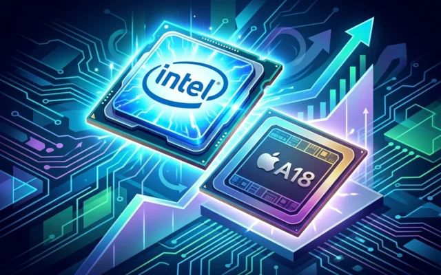 Intel surpreende: chip básico chega perto do Apple A18 Pro do MacBook Neo em benchmark