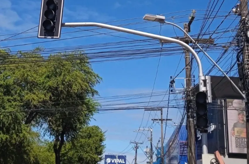 Furtos de cabos de semáforos ameaçam trânsito; DMTT aciona polícia