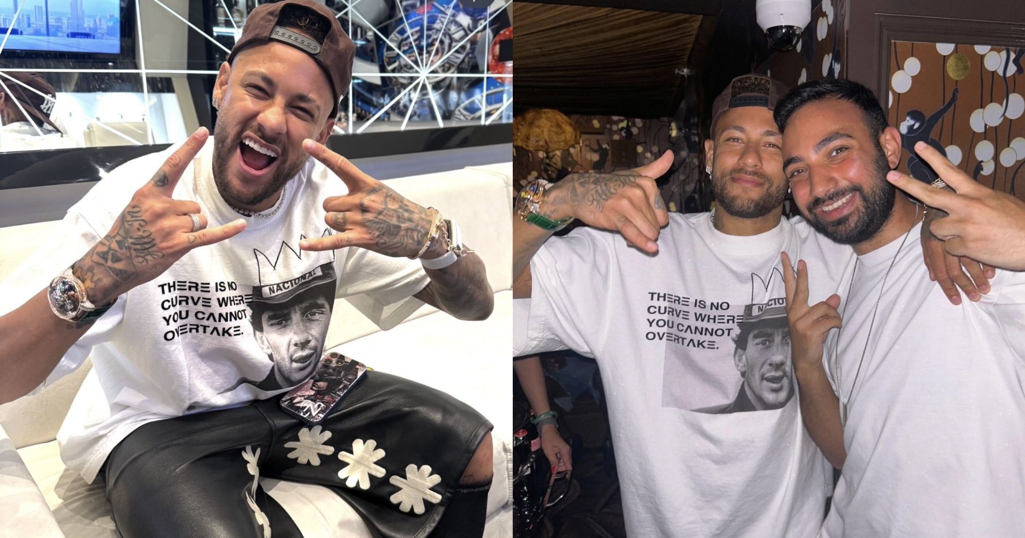 Ausência de aliança em foto de Neymar gera repercussão nas redes sociais