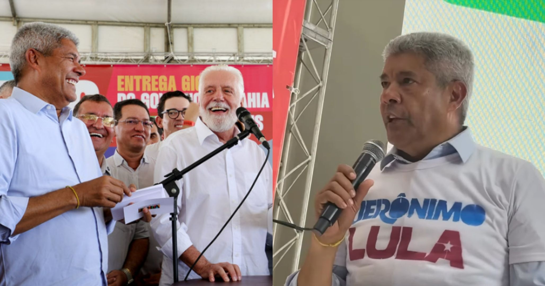 Governador Jerônimo Rodrigues defende Jaques Wagner em Barreiras e vincula críticas a estratégia contra Lula