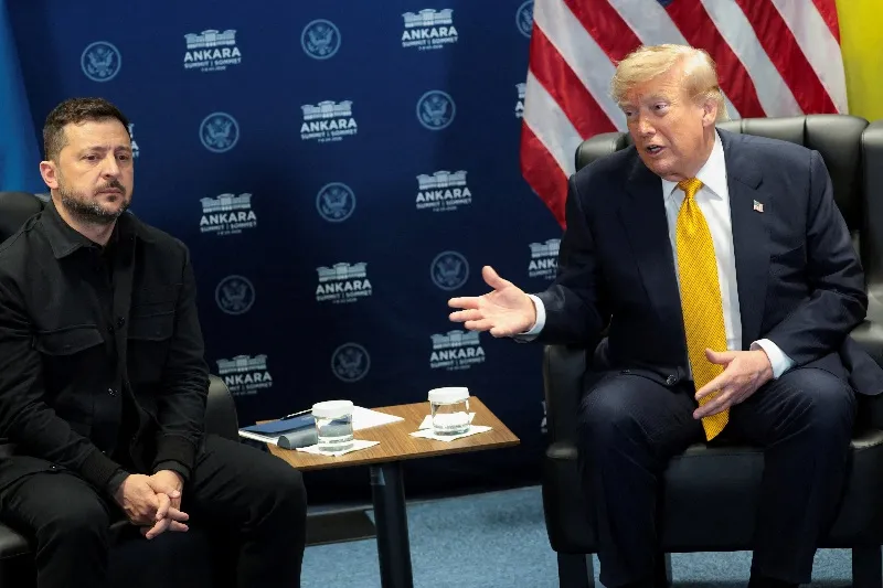 Trump diz a Zelensky para parar de atacar diesel russo
