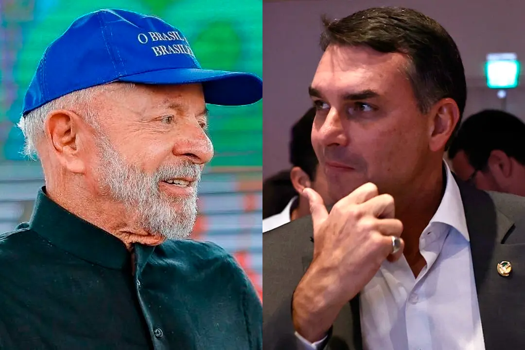 Lula abre 10 pontos para Flávio no 1° turno e mantém distância no 2°, aponta Datafolha