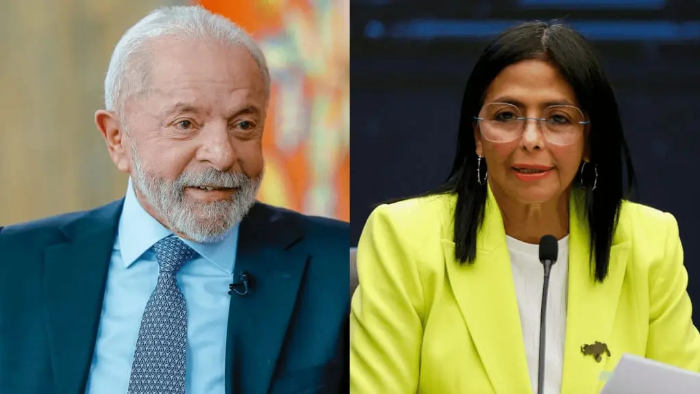 Após ligação a Delcy Rodríguez, Lula anuncia envio de missão humanitária à Venezuela