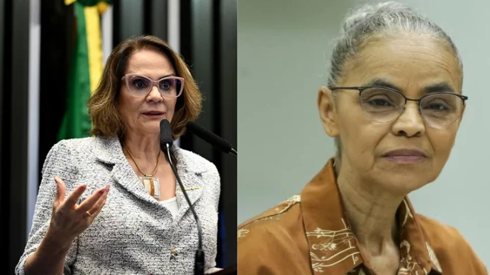 Ato de civilidade entre Damares e Marina é atacado por bolsonaristas nas redes: “Amizade sinistra”