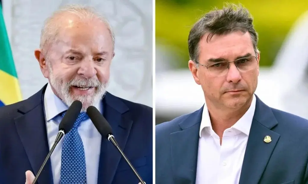 Flávio Bolsonaro pede aos EUA para adiar tarifa contra o Brasil e diz que medida ajuda Lula