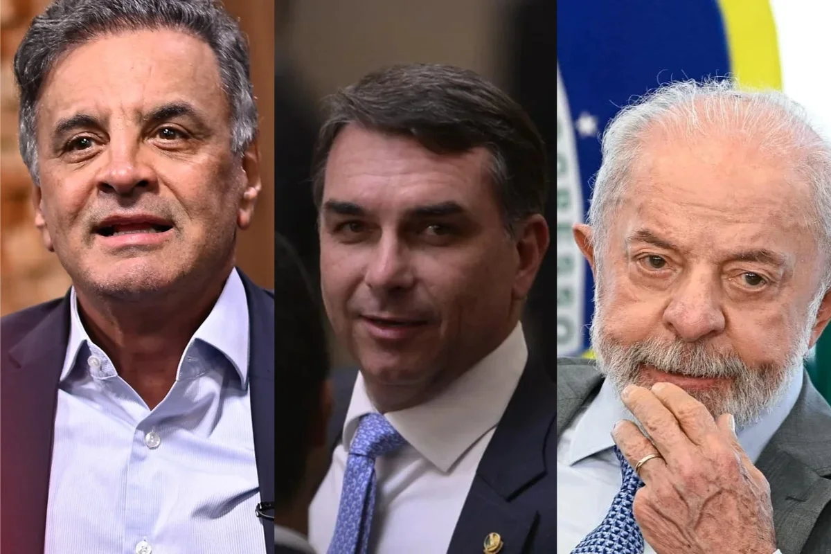 AtlasIntel: Aécio tem maior rejeição que Flávio Bolsonaro e Lula