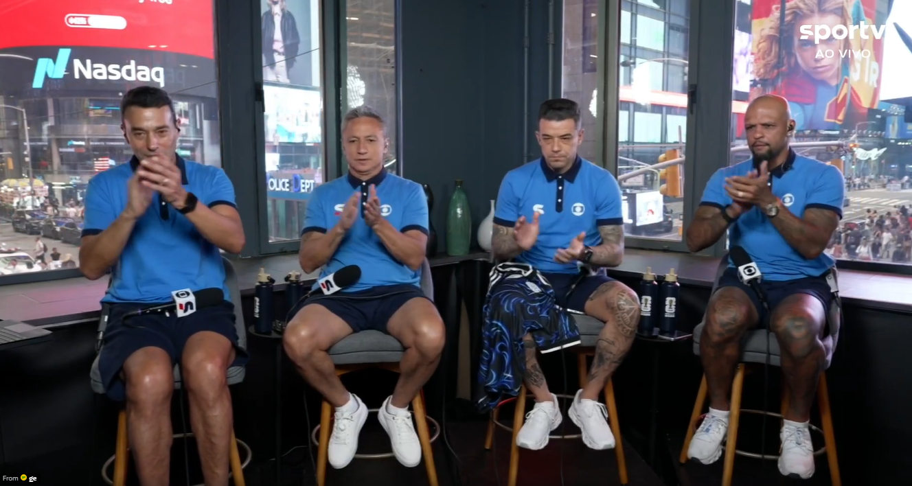 VÍDEO – Rizek puxa aplausos para a Argentina no Sportv e vira piada