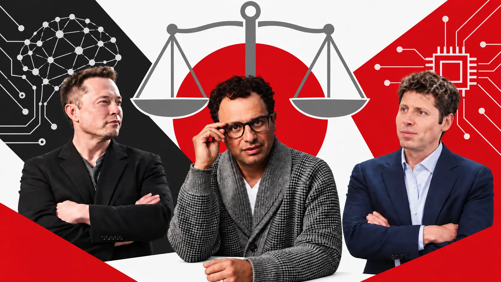 Ação pede indenização triplicada por suposto pacto entre gigantes da IA