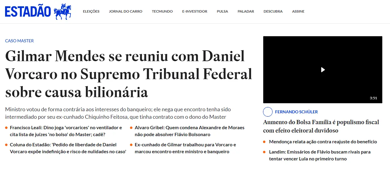 Jornalões estão preocupados com os filhos de dona Severina. Por Moisés Mendes