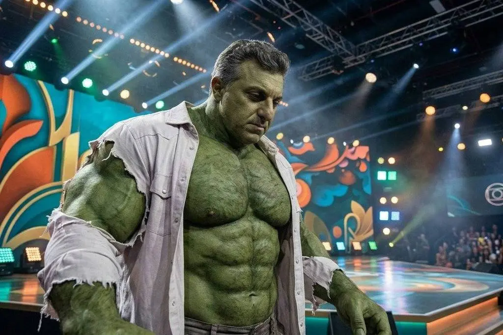 Globo foi notificada por VÍDEO de IA com Huck como Hulk