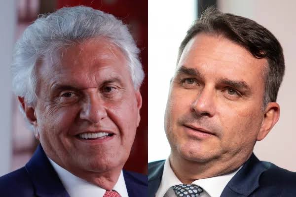 Ronaldo Caiado critica Flávio Bolsonaro por defender adiamento de tarifas dos EUA