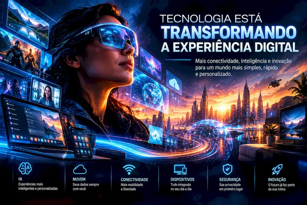 Como a tecnologia está transformando a experiência digital dos brasileiros
