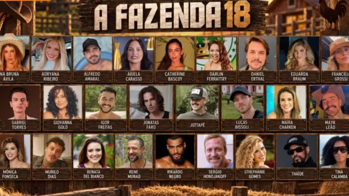 Enquete A Fazenda 18: qual participante é o mais planta? VOTE!