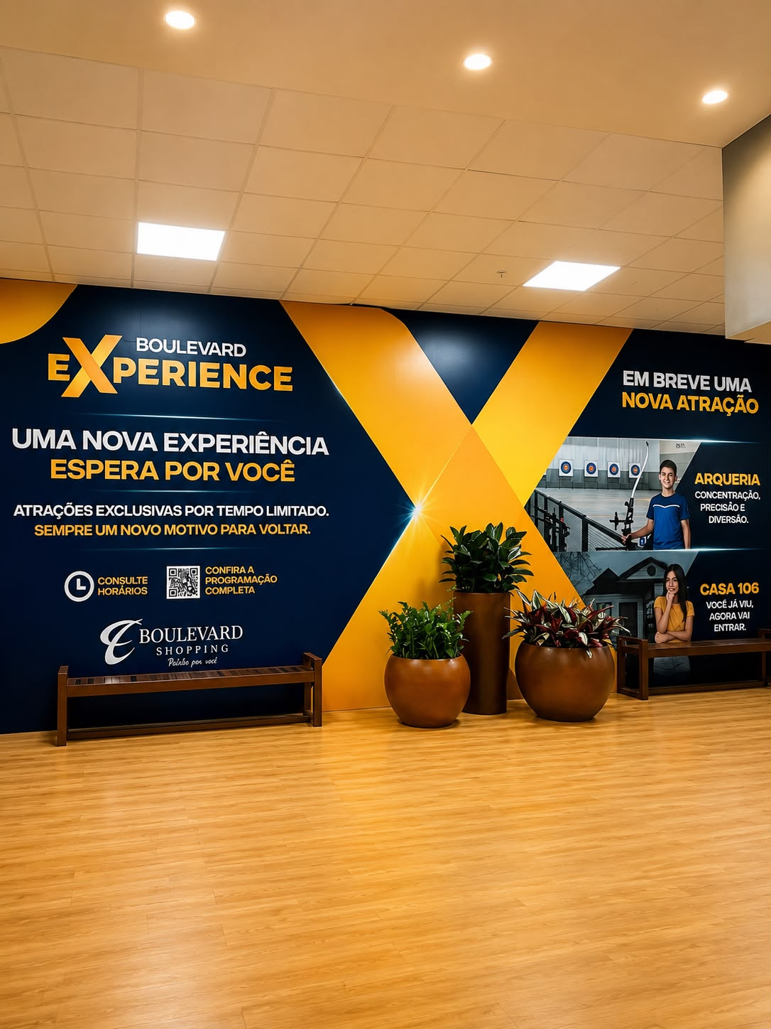 Boulevard Shopping inaugura espaço de entretenimento com atrações de terror e aventura