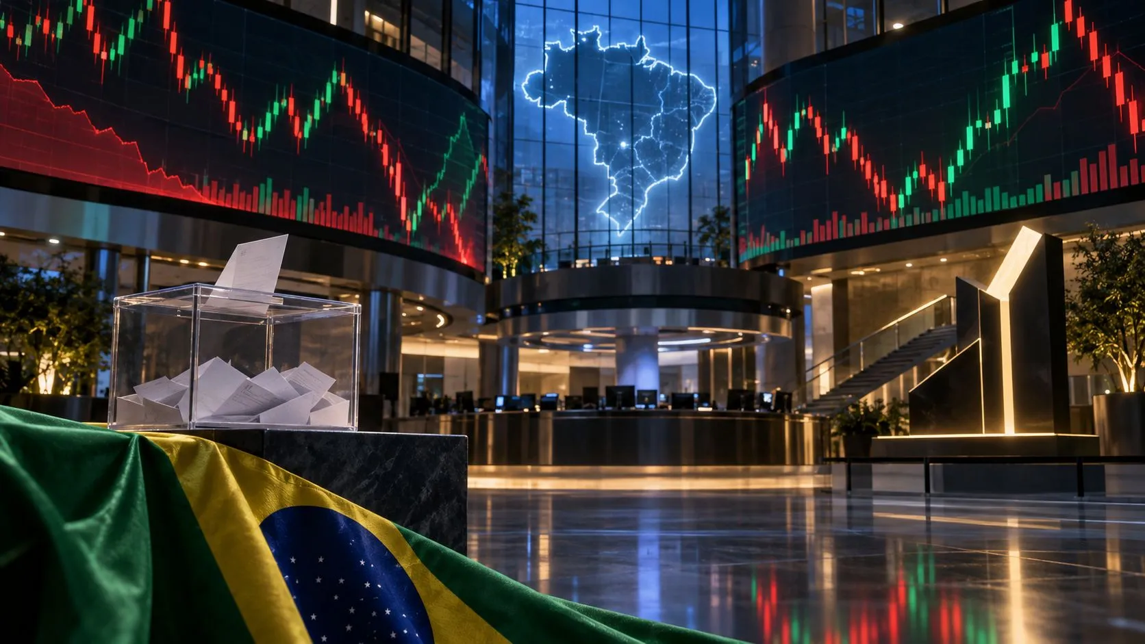 Alta de 28%? O potencial que os bancos veem para a Bolsa brasileira com a eleição